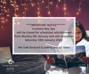 Copy of Copy of Crantock Bay spa will be closed from Janaury 6th January 18th 2020 for scheduled refurbishment 1 300x251 - Copy of Copy of Crantock Bay spa will be closed from Janaury 6th-January 18th 2020 for scheduled refurbishment (1)