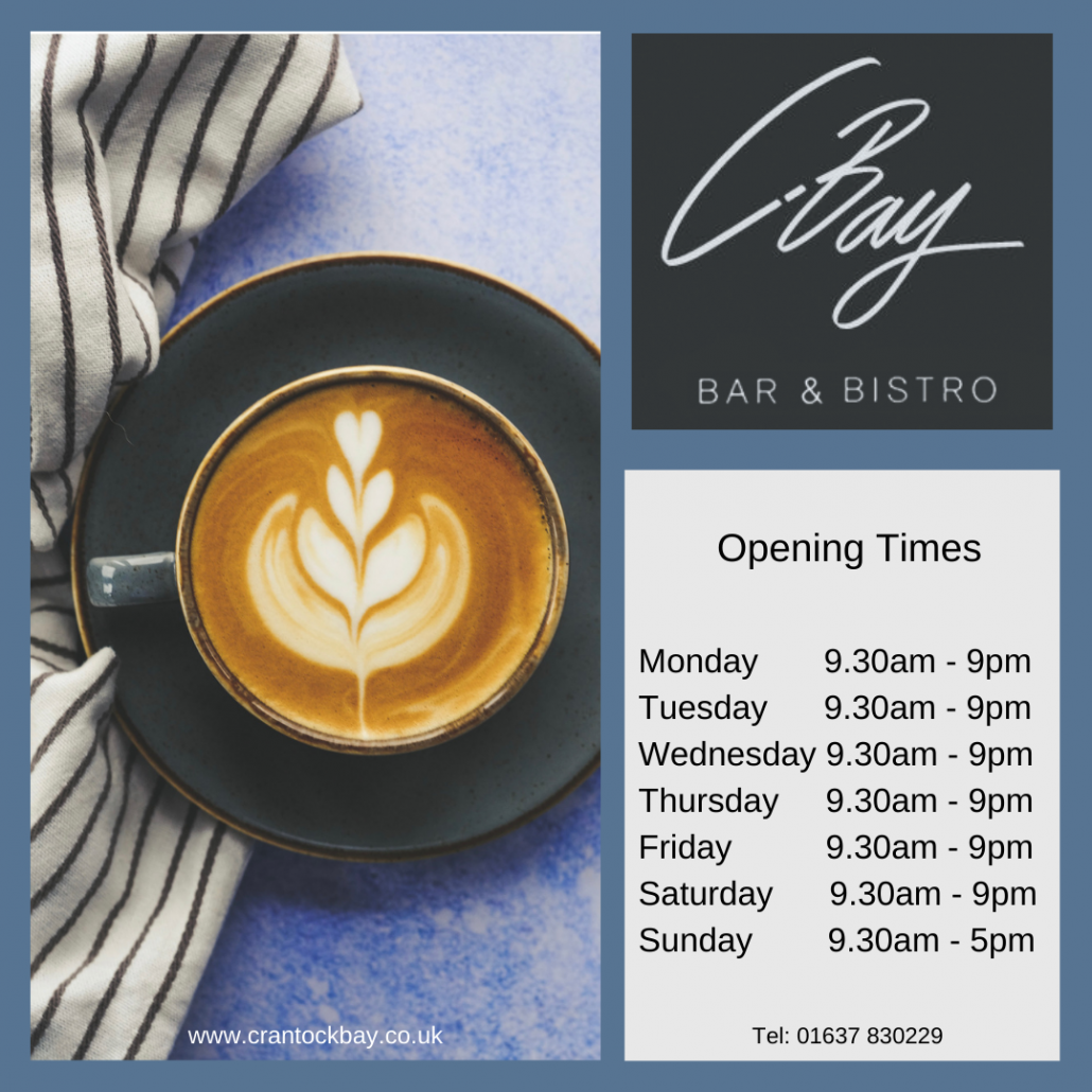 Opening Times from 1st June 22 1030x1030 - C-Bay Bar & Bistro