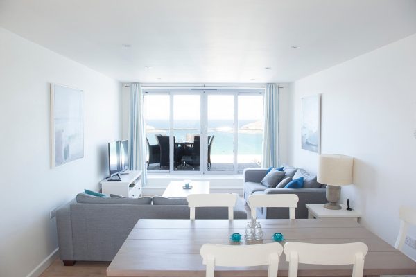 apartment 10 crantock bay holidays 13 600x400 - 10, Crantock Bay Apartments